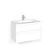 Kommod Crown Shape med Glastvättställ