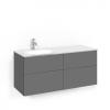 Kommod Crown Plain med Glastv&auml;ttst&auml;ll 120