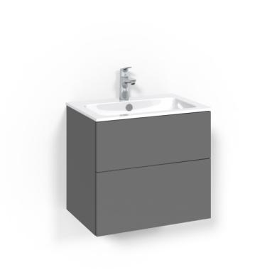 Kommod Crown Plain med Porslinstvättställ 60