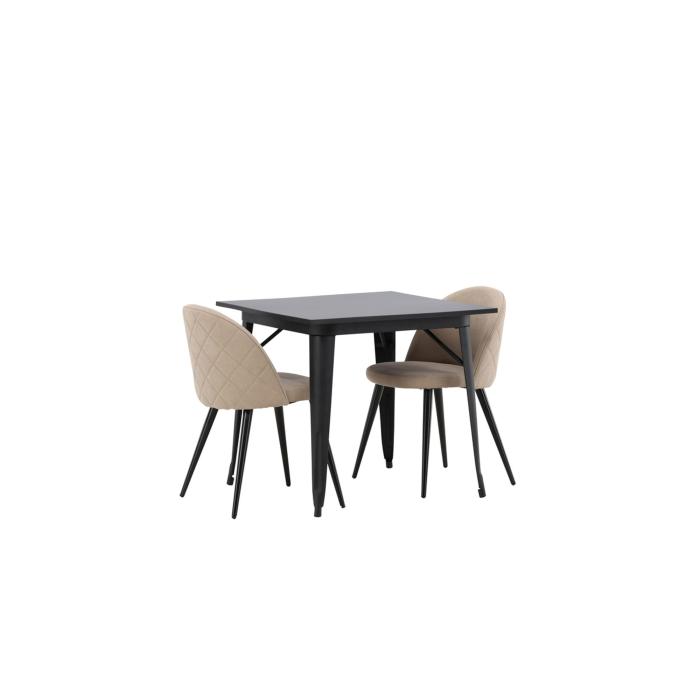 Rektangulär matgrupp Tempe, Velvet