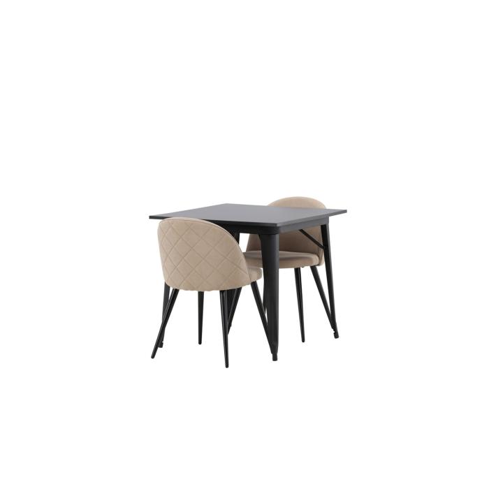 Rektangulär matgrupp Tempe, Velvet