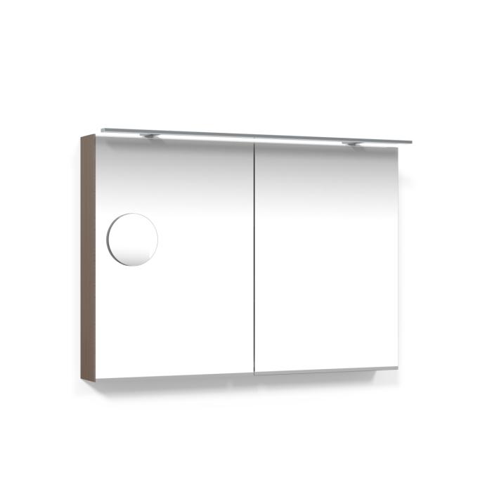 Spegelskåp Crown Rampbelysning & Sminkspegel