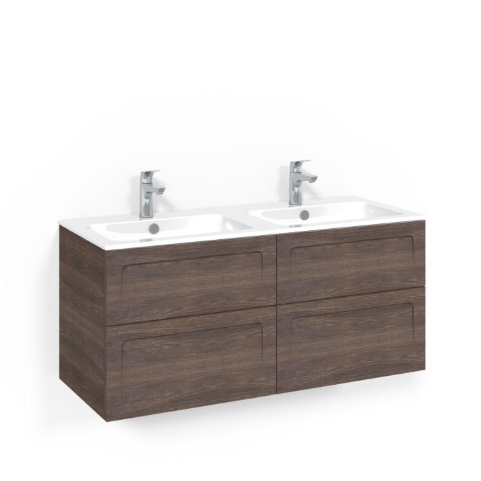 Kommod Crown Shape med Porslinstvättställ