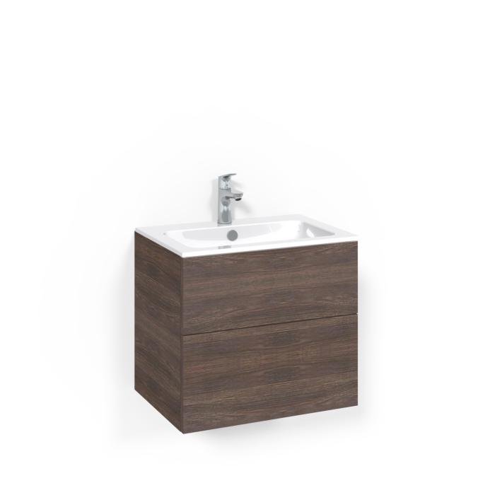 Kommod Crown Plain med Porslinstvättställ 60