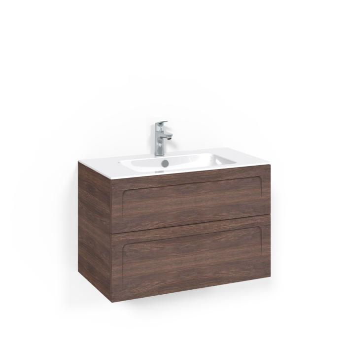 Kommod Crown Shape med Porslinstvättställ