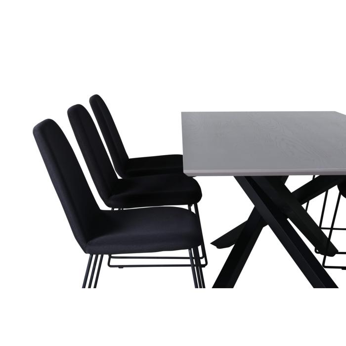 Rektangulär matgrupp Piazza, Muce