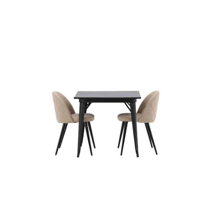 Rektangulär matgrupp Tempe, Velvet