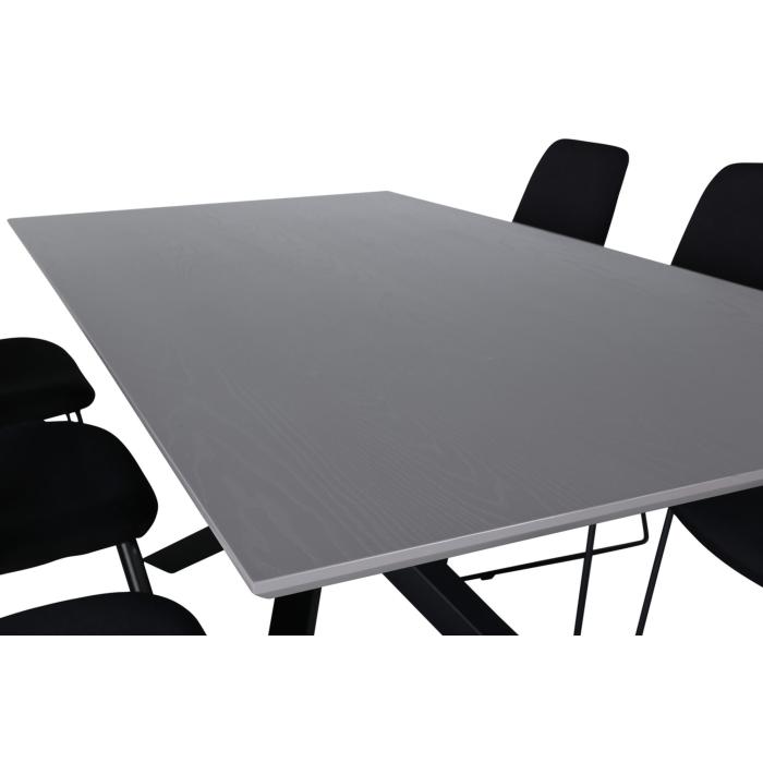 Rektangulär matgrupp Piazza, Muce