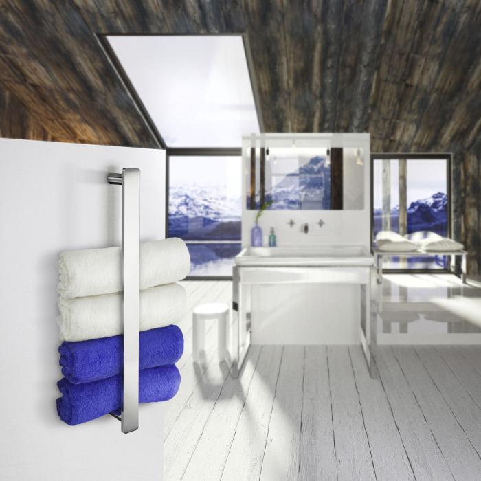 Handduksstång Outline för Gäster Krom