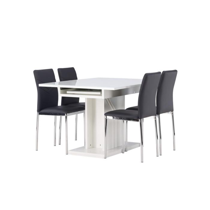 Rektangulär matgrupp Pluto, Lily