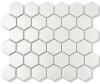 Mosaik Hexagon Vit Matt 5,1x5,9