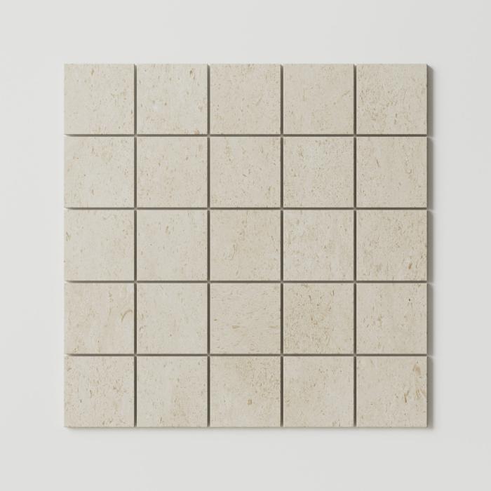Granitkeramik Stenvide Linen 6x6 cm, Mosaik 30x30 cm