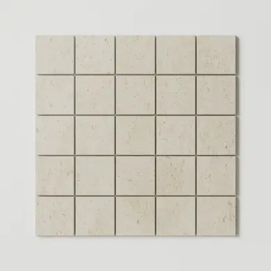 Granitkeramik Stenvide Linen 6x6 cm, Mosaik 30x30 cm