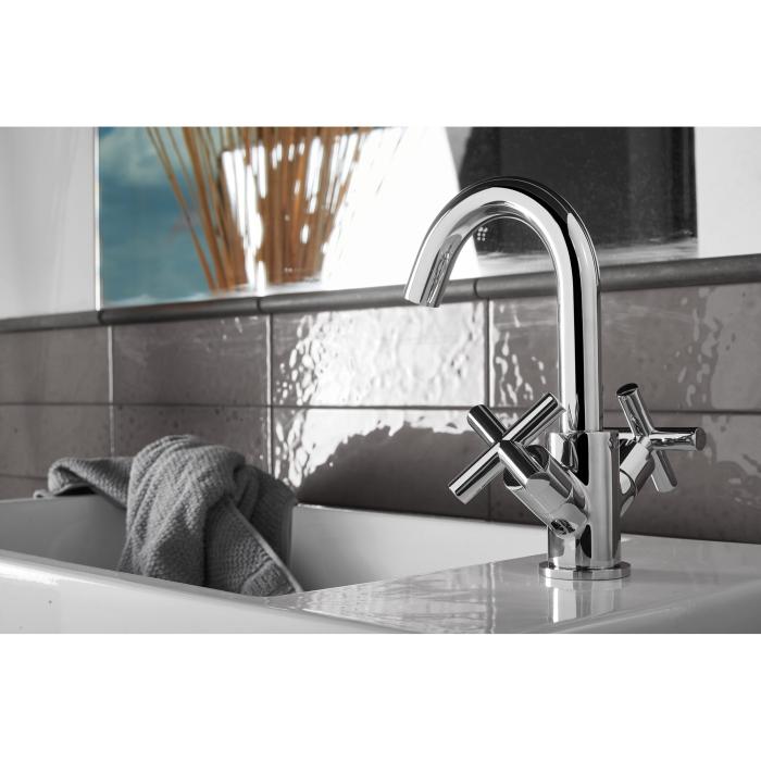 Tvättställsblandare Rodos Krom