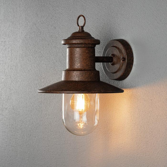 Vägglampa Ute Napoli E27