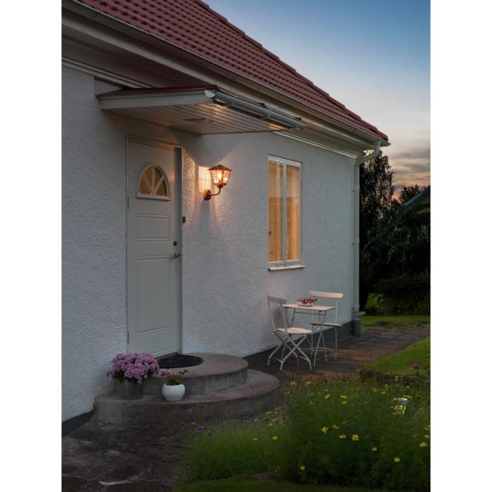 Vägglampa Ute Fenix E27 Koppar 39 cm