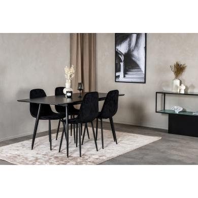 Rectangular Dining Set Silar, Polar