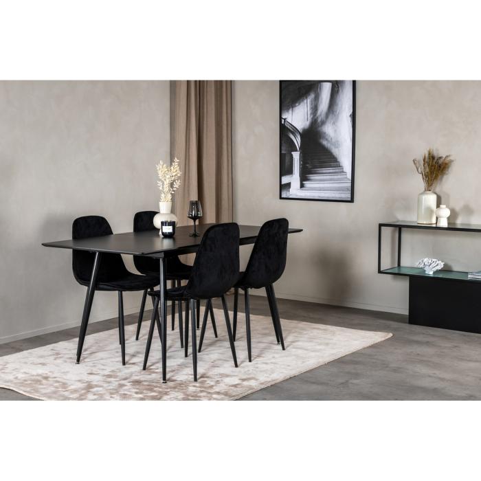 Rectangular Dining Set Silar, Polar