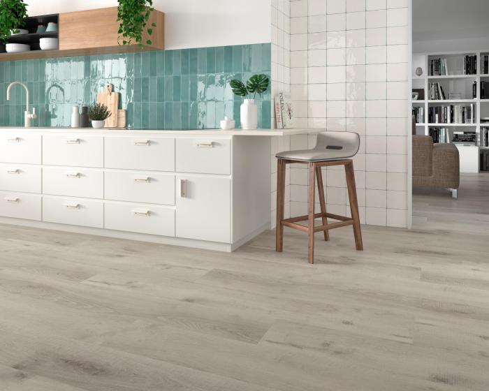 Olivia Vit 15x15 Kakel