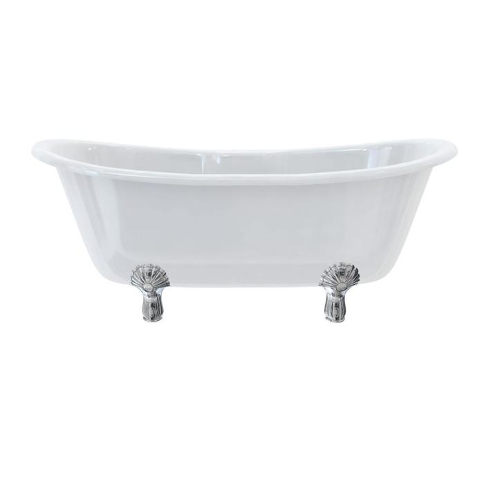 Dubbelsidigt badkar Bateau