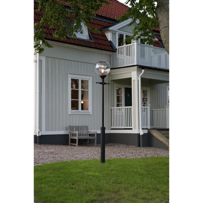 Lyktstolpe Orion E27 med Taurus Stolpe 2.4m
