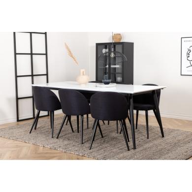 Rektangul&auml;r matgrupp Jimmy, Velvet