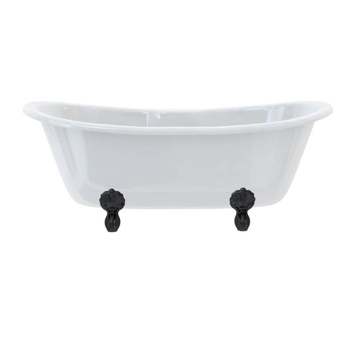 Dubbelsidigt badkar Bateau