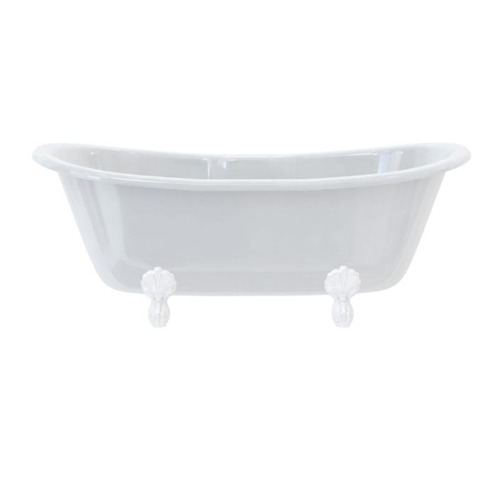 Dubbelsidigt badkar Bateau
