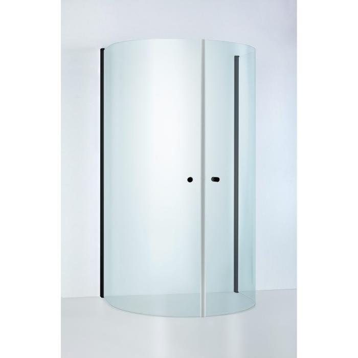 Duschvägg Round U-dusch Klarglas
