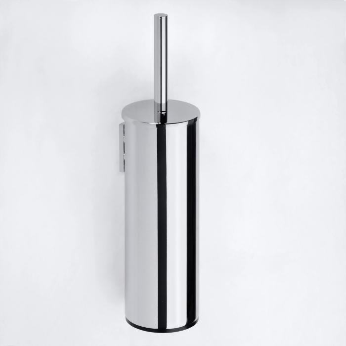 Toalettborste Set Soft Cylinder Krom