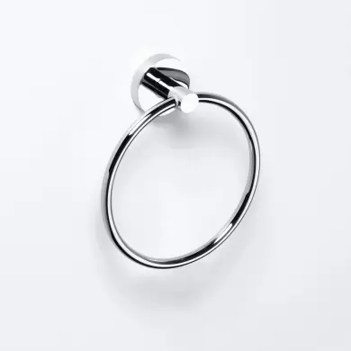 Handduksring Soft Krom
