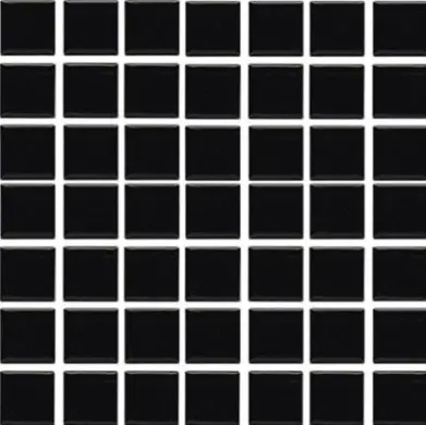 Mosaik Mt Svart Blank 6790 2,5x2,5
