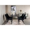 Rectangular Dining Set Silar, Velvet Deluxe