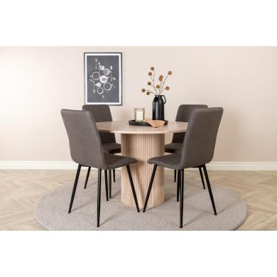 Round Dining Set Bianca, Windu