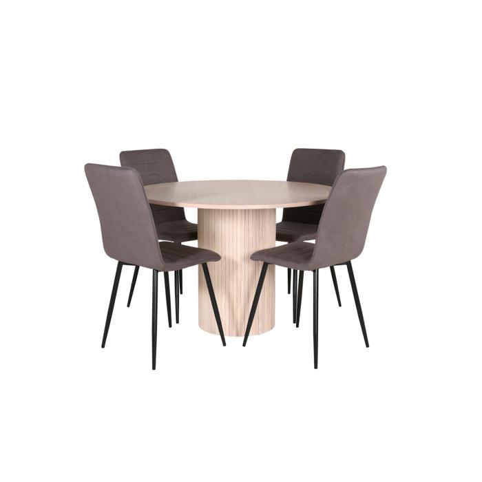 Round Dining Set Bianca, Windu