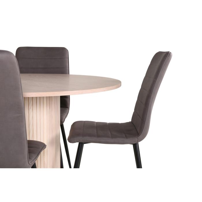 Round Dining Set Bianca, Windu