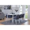 Rectangular Dining Set Polar, Velvet