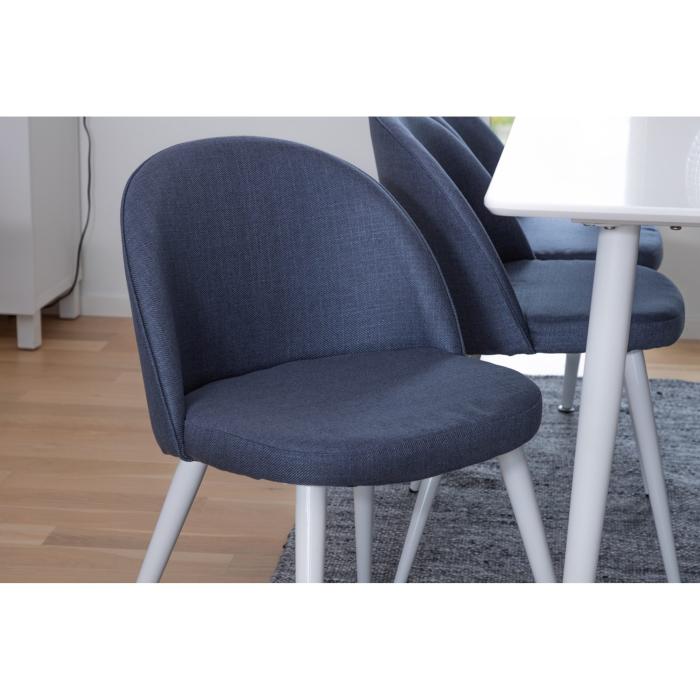 Rectangular Dining Set Polar, Velvet