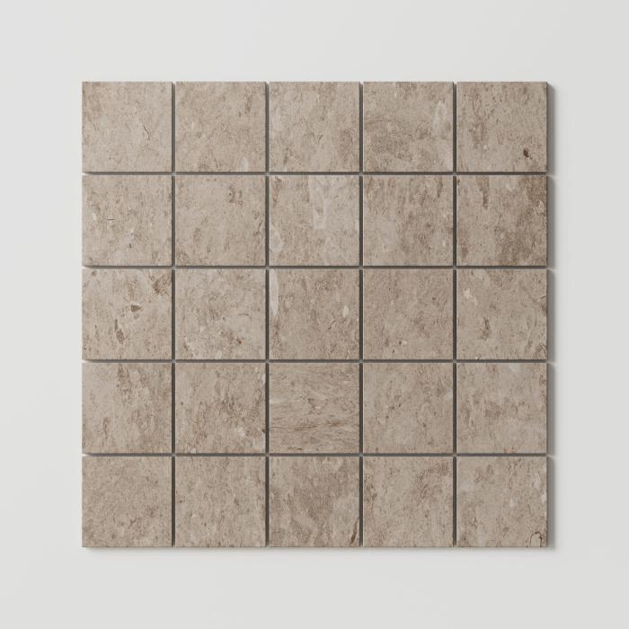 Granitkeramik Alvaret Clay 6x6 cm, Mosaik 30x30 cm