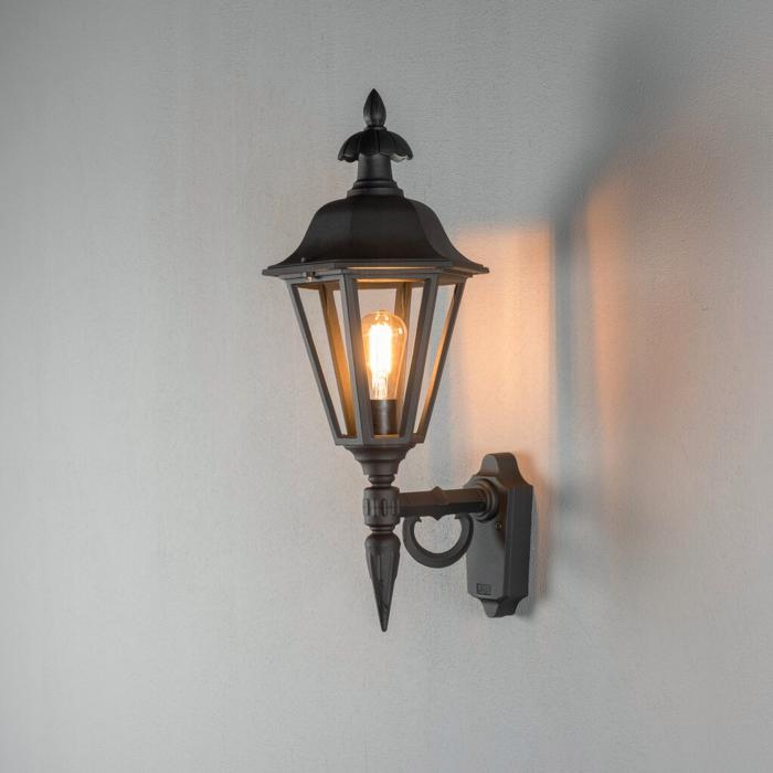 Vägglampa Ute Pallas E27 Stor