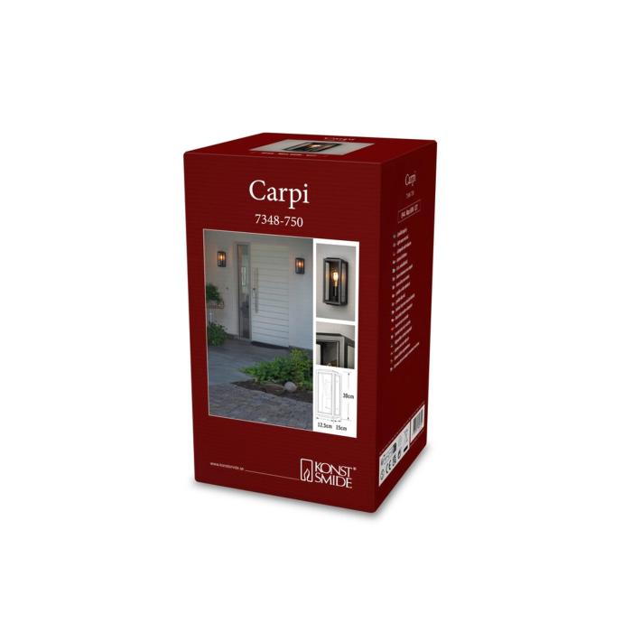 Vägglampa Ute Carpi E27