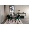 Rectangular Dining Set Silar, Velvet