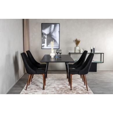 Rectangular Dining Set Silar, Leone