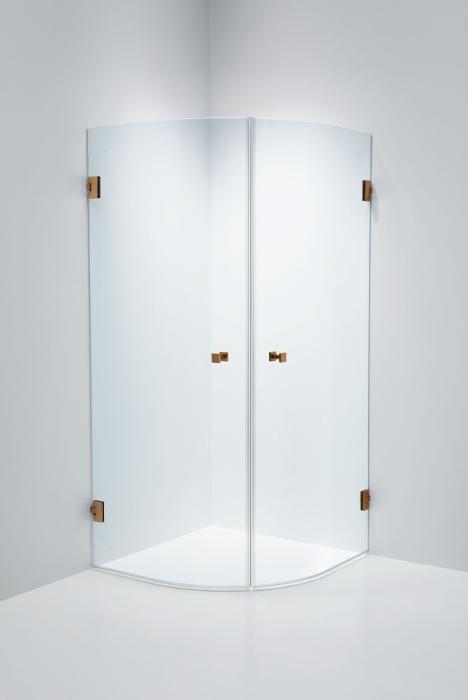 Duschhörna Corny Design Klarglas