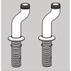 Monteringskoppling f&ouml;r B&auml;nkmonterad Badkarsblandare 3/4", par