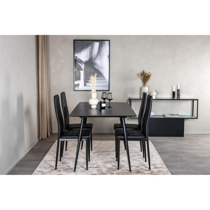 Rectangular Dining Set Silar, Slim