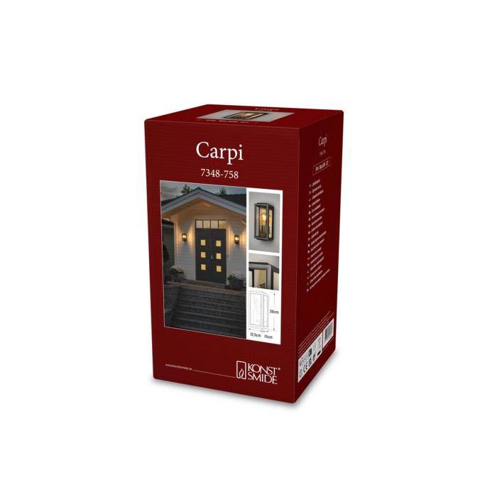 Vägglampa Ute Carpi E27