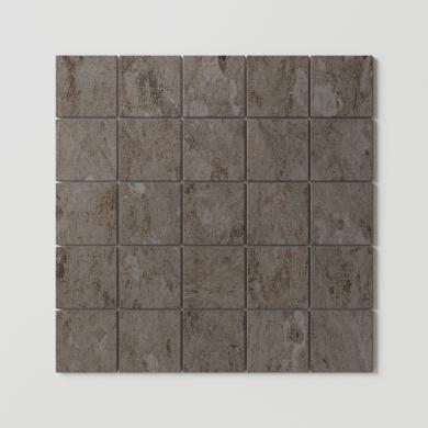 Granitkeramik Alvaret Earth 6x6 cm, Mosaik 30x30 cm