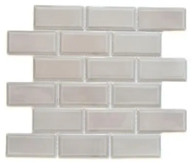 Mosaik Metro Stone Grey Gloss 4,5x9,5