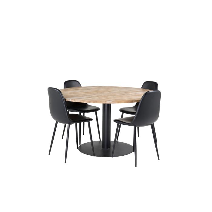 Round Dining Set Cirebon, Polar